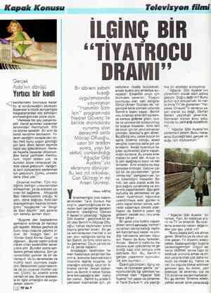  < Serçek Ajda'nın dönüşü Yırtıcı bir kedi kendisinden bıkıncaya kadar bu işi sürdüreceğini söyleyen Süperstar'a müzik...