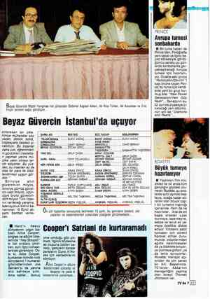  SŞ * $ Ti Beyaz Güvercin Müzik Yarışması'nın jürisinden Özdemir Kaptan Arkan, Ali Rıza Türker, Ali Kocatepe ve Erol Evgin...