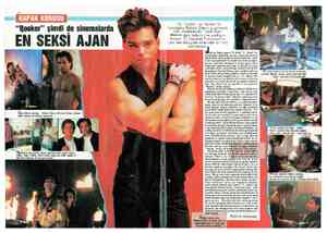  KAPAK KONUSU "21. Cadde” ve “Booker''la “Bnoker" şımuı de sınemaıarda ' tanıdığımız Richard Grieco sUAglânlerde kent...