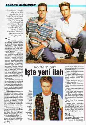  İddia ediyoruz, kısa bir süre sonra Türk gençleri de Jason Priestİy'yi bir numaralı yıldızları yapacaklar. Star 1'in...