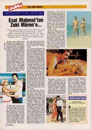  Esat Mahmut'tan Zeki Müren'e... Televizyonlara toplu olarak satılan filmler arasında Zeki Müren'e sıkça rastlamak olası...