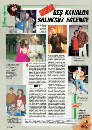  Yılbaşı 'ekranı Akrep Nalan, Star 1 ve TV2'de karşımıza gelecek. aa l ı Ferhan Şensoy, geçen yıl Star 1'deydi. Bu yıl TRT'yi