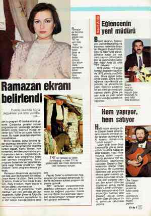  Prototip üzerinde büyük değişiklikler yok ama yenilikler COK... cak bu program 45 dakika ekrana ge- lecek. Çarşamba geceleri