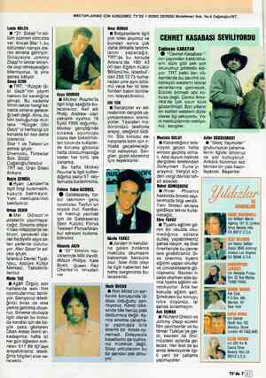  Leyla BOLCU H “27. Sokak”'ın bö- lüm özetleri elimizde var. Ancak Star 1, bu bölümleri karışık ola- rak ekrana getiriyor....