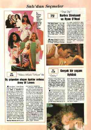  Salı'dan Seçmeler La Gamilla, grubun diğer üyeleriyle anlaşa- fayınca Army Of Lovers' dan ayrıldı. —| | | 2000 —| Video Müzik
