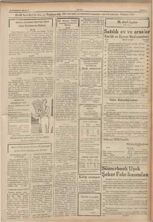  . ULUS 22 SONKANUN 1935 SATI " GA AA Halil Naci Kâ” ANKARA BİRİNCİ İC. RA MEMURLUĞUNDAN: Mahcuz satılacak sekiz ton demirin