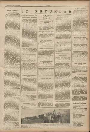    30 SOAKKÂNUN 1915 ÇARŞAMBA sıyasal Kont Apponyi soracakmış ,,, 20 buay tarihli “Neues Wioner Jour- nal,, adlı bir Viyana