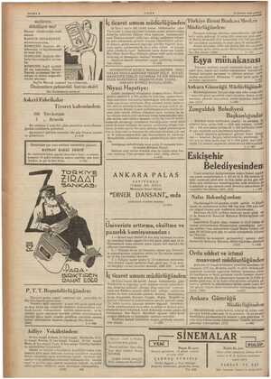  SAYIFA B 13 ŞUBAT 1938 ÇARŞA: İç ticaret umum müdürlüğünden Türkiye Ziraat Bank ası Merkez 30 İkinci teşrin 330 tarihli kanun