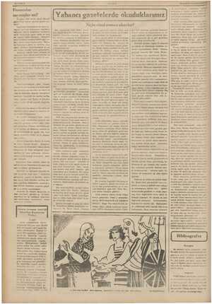  SAYIFA 4 Fransızlar * caymışlar mı? 16 yübat 19358 tarihli Deyli Herald germesinin Sryasal yazrcrsı şunları yak sıyor:...