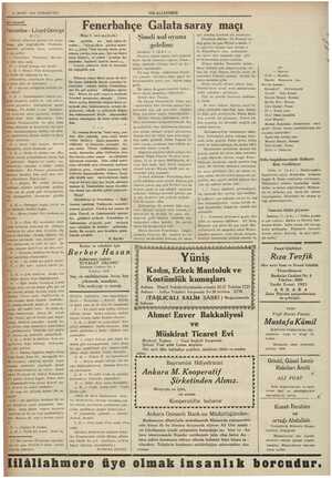  16 MART 1938 CUMARTESİ vt sıyasal fenizelos - Lloyd George u () (Kassos adasının ağacsız bir koyu. ineş, gün doğruğunda....