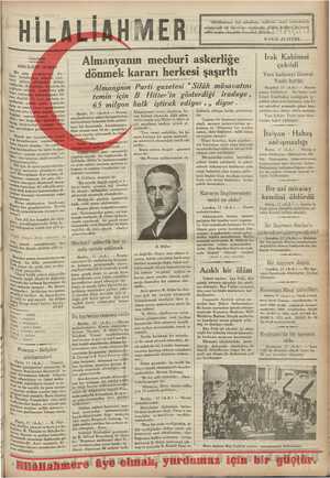 Ulus Gazetesi 18 Mart 1935 kapağı