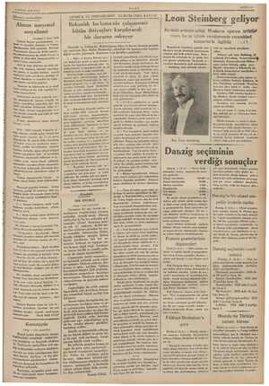  9 NİSAN 1935 SALI x__ Almanya mektubları Alman nasyonal sosyalizmi İstanbul 7 nisan 1935 Üçüncü Rayhın yantidemokrat, u - ve