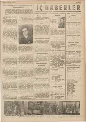    23 HAZİRAN 1935 PAZAR Gaz tehlikesi nedir ve buna karşı nasıl korunmalıdır? Gaz tehlikesi hakkında gazetelerde bir takım