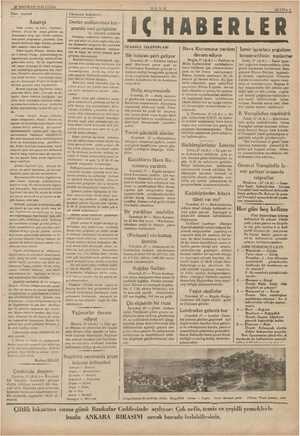      28 HAZİRAN 1935 CUMA ULUS Yarı - sıyasal Anarşi Daha birkaç ay önce, İngiltere « Fransa - İtalya bir araya geldiler mi,