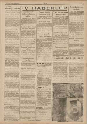  14 EYLUL 1935 CUMARTESİ Yarı - sıyasal: Musa Dağ - Amerika Musa Dağ tilminde, her şey Wer. fefın romanmma göre hazırlanacağın