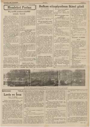  23 EYLÜL 1935 PAZAR' L Memleket Pos tası Beş asırlık çamların içindeki eennek Gerede ( Ozel aytarımızdan — — Gerede deyince