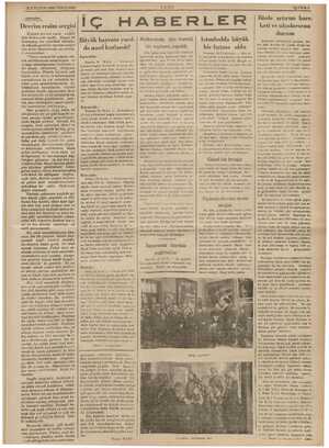    “L İLKTEŞRİN 1935 PERŞEMBE — ——— —  ——- .işinüşler, Devrim resim sergisi “ei ü devrim resim sergisi için Ulus Fül larında