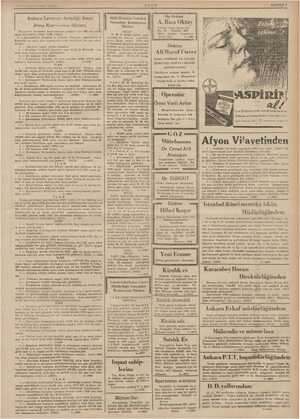    4 SİA anin 1935 FERŞEM: - SAYIFAZ vi, ULUS Ankara Levazım Amirliği Satın Alma e ilânları nm ame nkara Levazım amirlikleri