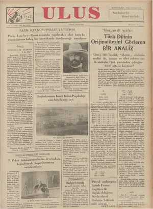    ON ALTINCI YIL. No: 5154 Adımız, andrımıadlır Son haberler — 30 SÖNTEŞRİN, 1935 CUMAR TESİ ULUS | ikinci sayfada Heryerde 5
