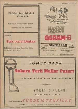  SAYIFA 8 ULUS 16 İLKKANUN 1935 FAZARTISİ 4 , Türkün ulusal ödevleri pek çoktur E| ii - ğ i ii El İ : Me e ni k Bunların en