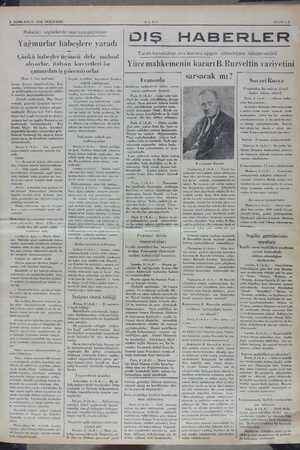    9 SONKÂNUN 1936 PERŞEMBE Habeşler cephelerde taarruza geçmişler Yağmurlar habeşlere yaradı Çünkü ha ahyorlar, i ly çamurdan