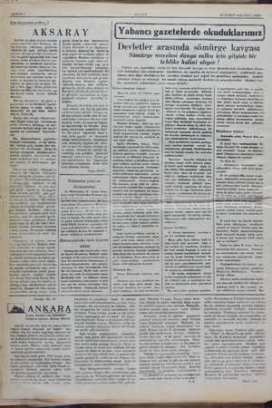    * /— vetinden istihsal ettiği bol ve gür SAYFA 4 Kısa bir gezinin notları: 2 AKSARAY İçinden su akan seyrek kasaba-...
