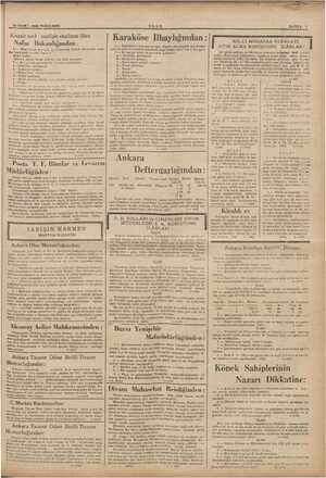  Pali: En Memet Li Eksi deg A. iz disi 25 MART 1938 PERŞEMBE Kapalı zarf usuliyle eksiltme ilânı Nafra İma se , meye e iş...