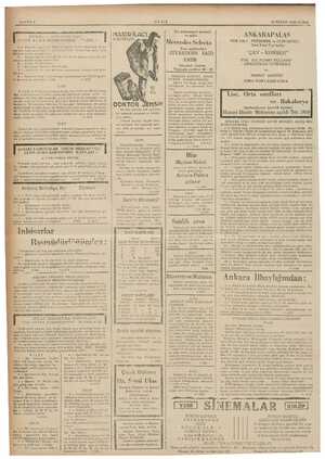    10 NİSAN 1936 CUMA ——ş—ğ rm iğ ra e POE AMME o SAYFAB8 ULUS iy En mükemmel portatif KAKA DR AM i ve sabit ANKA ARAPALAS...