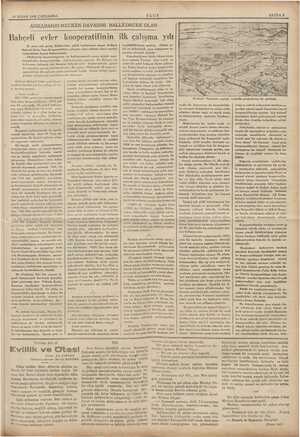          15 NİSAN 1936 ÇARŞAMBA ANKARANIN MESKEN DAVASINI HALLEDECEK OLAN ULUS —— SAYFA 5 ——— Bahceli evler kooperatifinin ilk