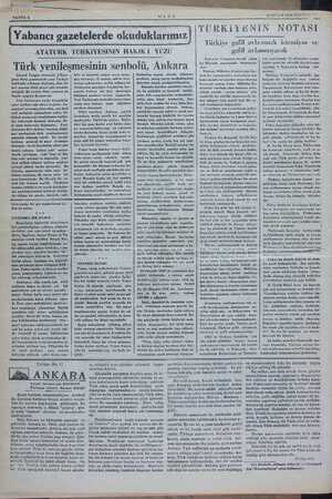  T 25 NİSAN 1936 CUMARTTS! Girard Tongas imzasiyle L'Euro. pien Paris gazetesinde yeni Türkiye hakkında çıkmaya başlamış olan