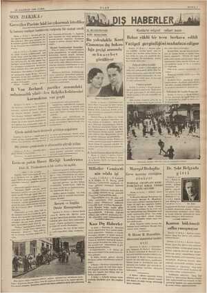    12 HAZİRAN | 1936. CUM. SON DAKİKA » Grevciler Pariste bâd İç bakanı vaziyet ha Paris, 11 (AÂ. Kğ bi bey sigorta pa ni ir