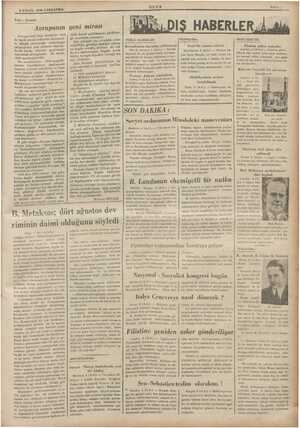   9 EYLÜL 1936 ÇARŞAMBA - Sıyasal Avrupanın rupa'daki bazı devletler 1918 deh harb kendi lehlerine bitirmek- Yarı u miras,