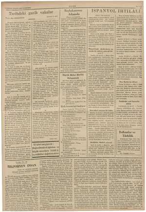    ni ULUS Sava $ 1 BİRİNCİ TEŞRİN 1936 PERŞEMB - n m a kal Başbakanımız. | İSPANYOL İHTİLALİ Tarihdeki garib vakalar : da ; 1