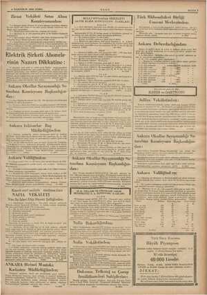    4 İLKKÂNUN 1936 CUMA a a a m Ziraat Vekâleti Satın Alma Komisyonundan: 1 — Kayseri d tohumu temi; Nu için kapalı zarf usulü