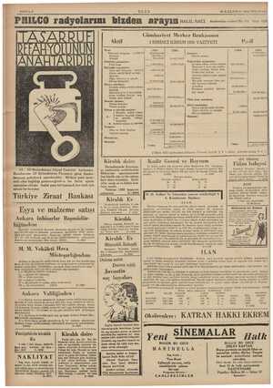    7 Mar mini EŞ güğüm akizn - n SAYFA8 ULUS ILKKANUN 1926 PERSEMBE PHILCO radyolarını bizden araylMımı.nci kesesi ras | | AŞ