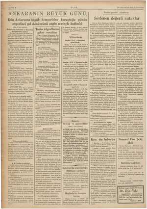    SAYFA 4 ULUS ANKARANIN BÜYÜK GÜNÜ ci sayfada) namzedler reye konuldular ve se- gildiler. alıklarına: Rifat Börekçi (Diyanet