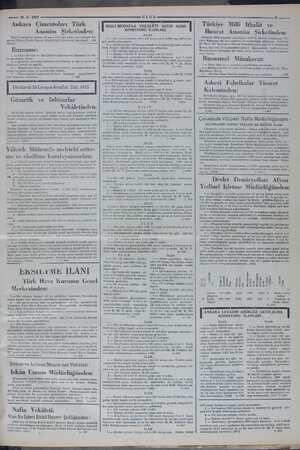    ——— 10 -3 - 1937 Ankara Çimentoları Türk Anonim Şirketinden: Heyeti umumiye içtimaı 30 mart 1937 salı günü saat onbeşte An-