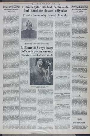  ——— *7 ->-1937 IS İCITL | Akdenizde İngiltere ve İtalya lideri talya — faşist Musol!.! Trablus garbta on gün süren seyahatini