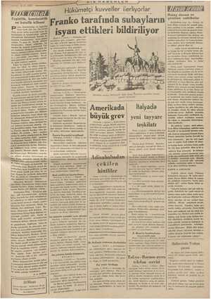  4-4-1937 İn Faşistlik, komünistlik e katolik kilisesi pe ve faşistliğe On birinci Ve neşi ler. eyanna nin ari tenkid edi in