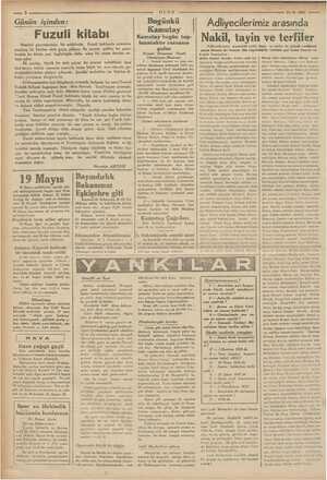      Me. pr ap — 2 ULUS Günün içinden: Fuzuli kitabı İstanbul indr e bir m yazılmış bir kirabın tecinin bu "kitabı yeni si...