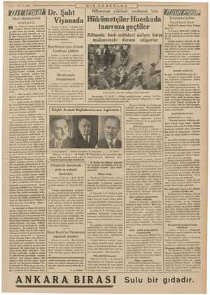  —— 18 -6-1937 Blum Hükümetinin vaziyeti lum hükümeti, frangın kıymetini tehlikeye düşüren mali krize . #1 tedbir almak için