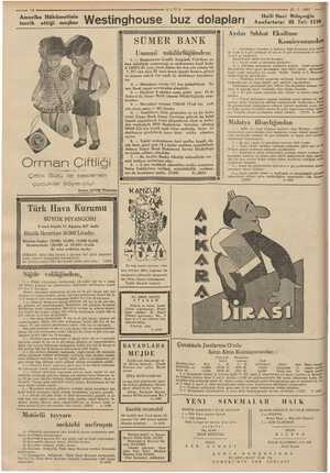  EE U öne) Amerika Hükümetinin tercih ağ meşhur LUS Westinghouse buz dolapları 21-71-1937 Halil Naci Mıhçıoğlu | Anafartalar