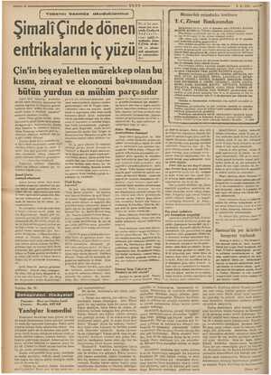    ULUS F Yabancı basında okuduklarımız | 5-8-1957 - Memurluk müsabaka imtihanı T.C, Ziraat Bankasından ; . A . ğa Vu et Lu