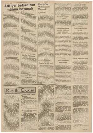  parma — 10-8 - 1937 ini mil Adliye bakanının mühim beyanatı “ol 1 inci sayıfada) i ıslahhaneden istifadeye Şâ“ ilk uğraşa-