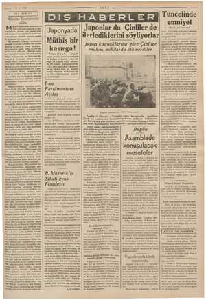    13-9. 1937 | DIŞ İCMAL | Milletler Cemiyetinin ıslâhı illetler cemiyetinin aid geçen de toj dı ve asları le “ bugün içtima