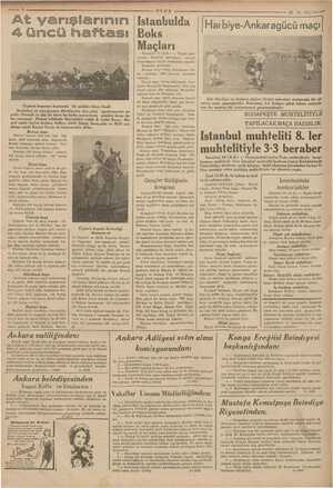    e ——— 25 19. 1957 —— At yarışlarının & üncü haftası een Mr b Gümeli ve “lk bir be rmıştı. Hususi tril ak aşi si vekili...