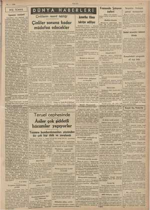    22-1:1938 ULUS EN İCMAL Fransada Şotanın | Sovyetler İtalyaya eN zaferi petrol vermiyorlar İspanya vaziyeti Çinlilerin...