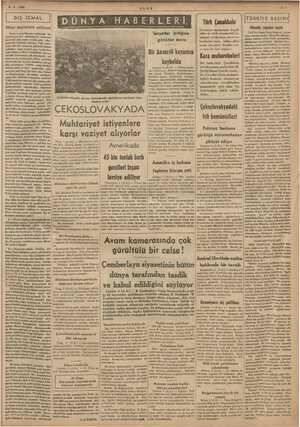    5-4.1938 | DIŞ İCMAL Mısır seçiminin neticesi| Ee iç emel tarihinde bir | sadüf edilmi; yeleli Seçimin meticesi, e me lek