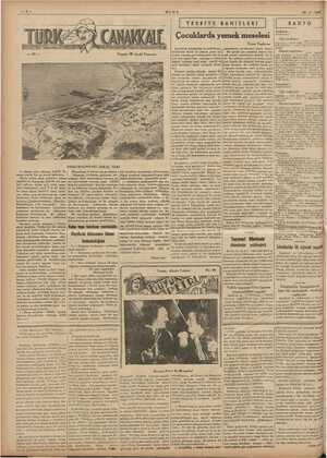               a ULUS : 22.4. 1988 İ TERBİYE BAHİSLERİ | | RADYO | Çocuklarda yemek meselesi ei in ezel neşriyatı — 12.50 PIAk