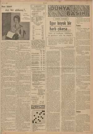    27-6-1938 Macar hikâyesi esinin zerin, ii e eğil- m yamalar durma: işli iyordu. E. mektubu İN Ser > e e te etme) ekti...